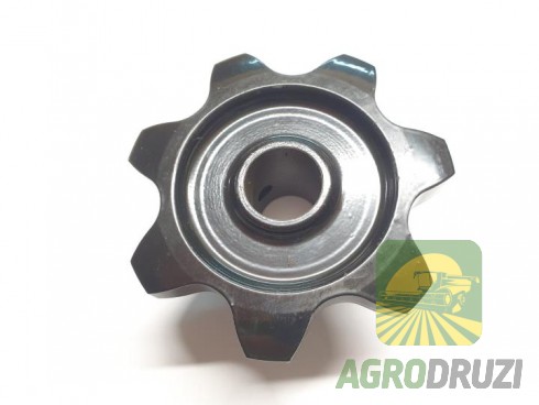 Зірочка елеватора Z7 d=25mm крок 41.4мм (нові моделі MF, Sampo) SR659533
