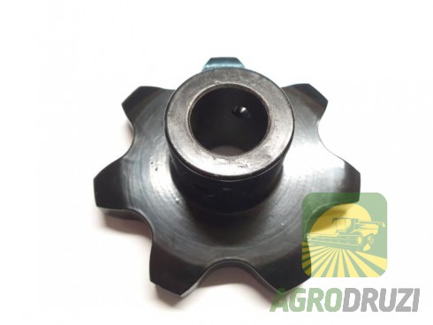 Зірочка елеватора Z7 d=25mm крок 41.4мм (нові моделі MF, Sampo) SR659533