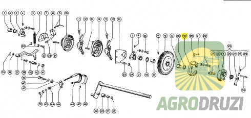 Підкова Кільце приводу вязального апарату Agro-Parts 899021