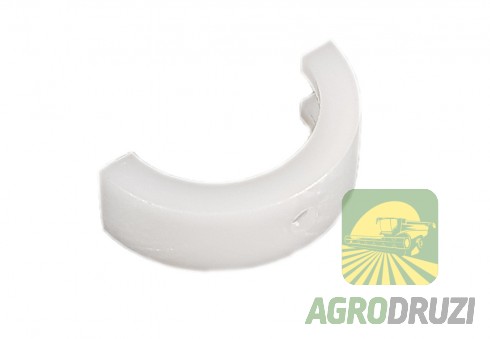 Вкладка пластикова (половинка) півмісяць дерев’яного підшипника John Deere Z39428