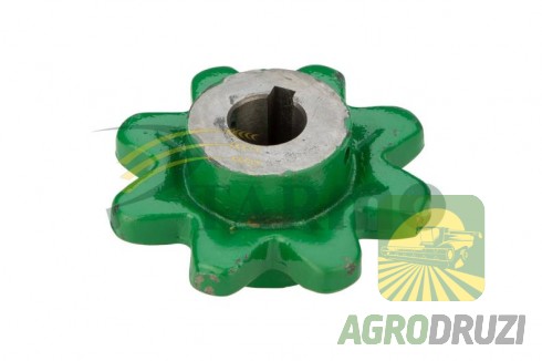 Зірочка елеватора Z8 fi25 (лита, чавун) John Deere Z10997, Z10032