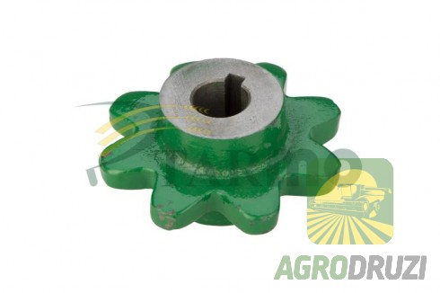 Зірочка елеватора Z8 fi25 (лита, чавун) John Deere Z10997, Z10032