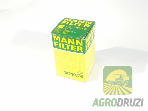 Фільтр масляний  MANN W719/36