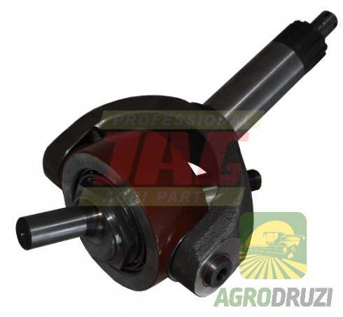 Вилка в зборі з валом редуктора жатки John Deere AE57735