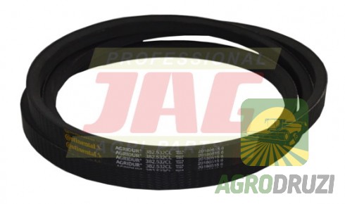 Ремінь 32X3825 Continental Agridur JOHN DEERE Z30130