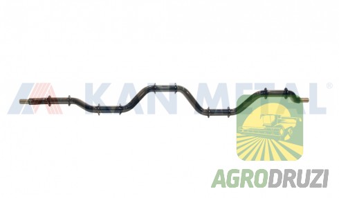 Вал соломотрясів Kan metal d=28mm L=1197mm Sampo, MF SR692078