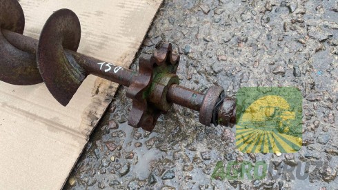 Б/В Спіраль шнека нижня  з валом і зірочками John deere 965
