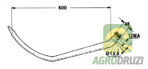 Голка преса JAG NEW HOLLAND 211509