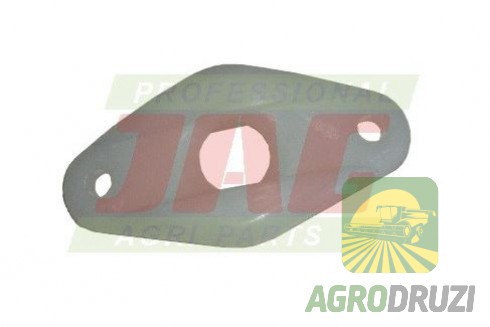 Втулка глазок шнека чорна (AGV) MF, JD (2+1 отвір) Z30752, 264067M1