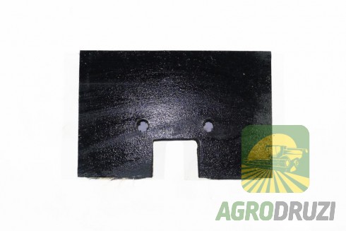 Лопатка гумова скребок елеватора 153x100mm Claas 605450