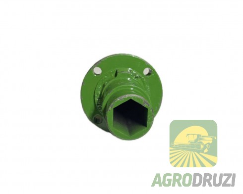 Вал жатки з корпусом під шестигранний вал John Deere Z11085