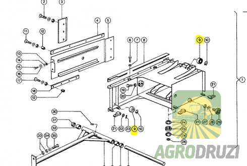Ролик поршня SKF 804581
