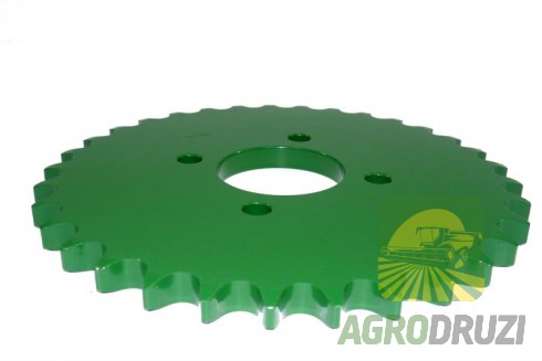 Зірочка жатки Z33 (JAG) на 4 отвори John Deere Z30556
