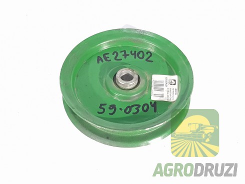 Натяжний ролик преса John Deere d=16мм AE27402