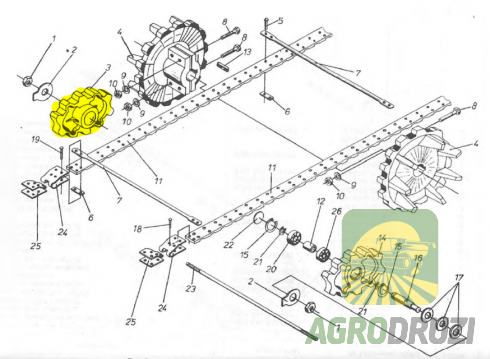 Трясун в зборі Anna (новий тип) 5644/38-003