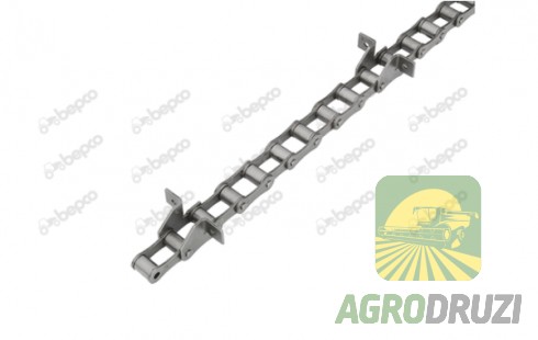 Ланцюг елеваторний зміцнений S55 (вуха через 7 ланок) S55V/SD/J4A