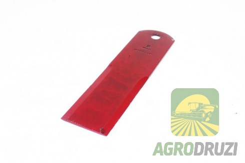 Ніж січкарні гладкий AGV отвір 12мм 060030