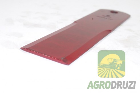 Ніж січкарні гладкий AGV отвір 12мм 060030