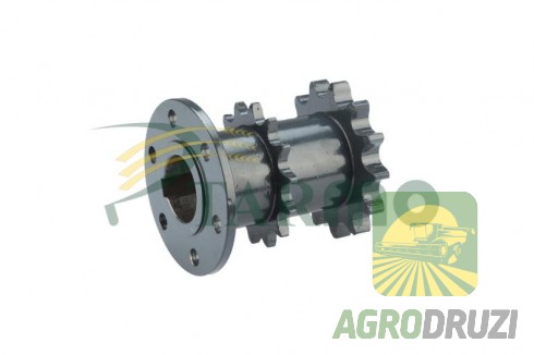 Зірочка подвійна з ступицею Z13/14 d=35mm СLAAS 673330