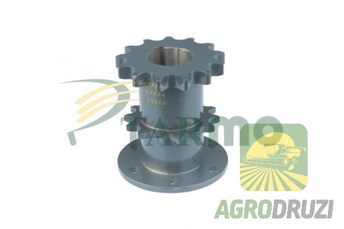 Зірочка подвійна з ступицею Z13/14 d=35mm СLAAS 673330