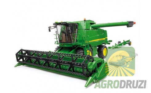 Іграшка Зерновий комбайн John Deere T670i Bruder 02132