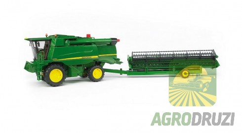 Іграшка Зерновий комбайн John Deere T670i Bruder 02132