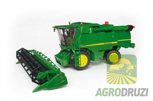 Іграшка Зерновий комбайн John Deere T670i Bruder 02132