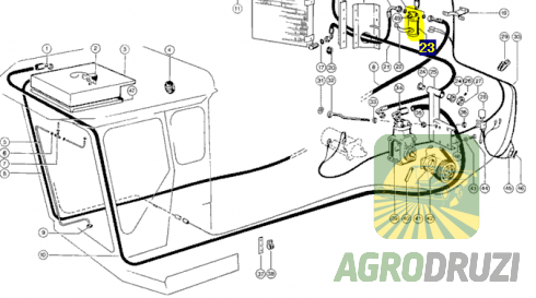 Осушувач кондиціонера Claas, Massey Ferguson 727748