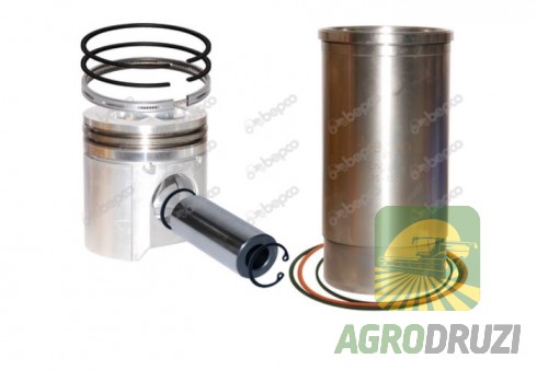 Комплект ремонту двигуна (гільза, поршень, кільця) Bepco John Deere RE60294