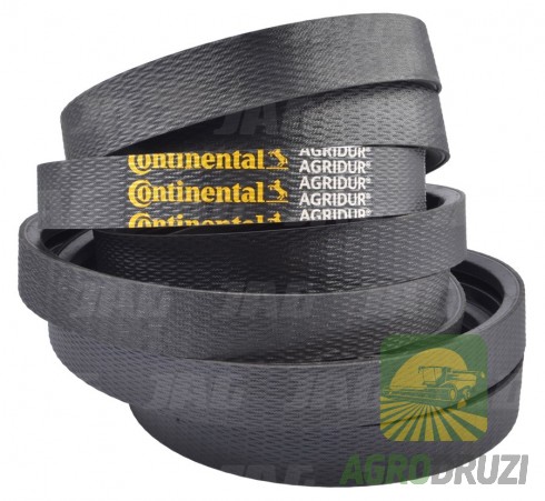 Ремінь двохручейний 2HB6870mm Continental John Deere Z51202