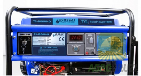 Генератор бензин/газ 8000W Techsystem Thunder (мідна обмотка)