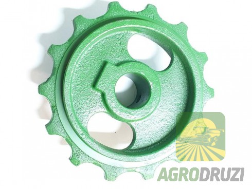 Зірочка похилої камери Z14 fi35 (низький зуб) John Deere на шплінт Z11543