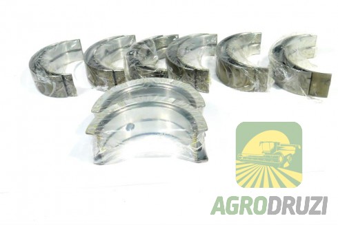 Вкладиші корінні (стандартні) двигун John Deere 6329D, 6359D, 6359T