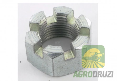 Гайка пальця косогону (короноподібна) дюймова 3/4 John Deere 14H902