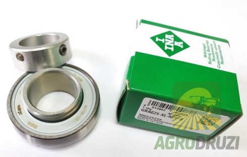 Підшипник вставний (з отворами для змащування) GRAE25NPPB INA