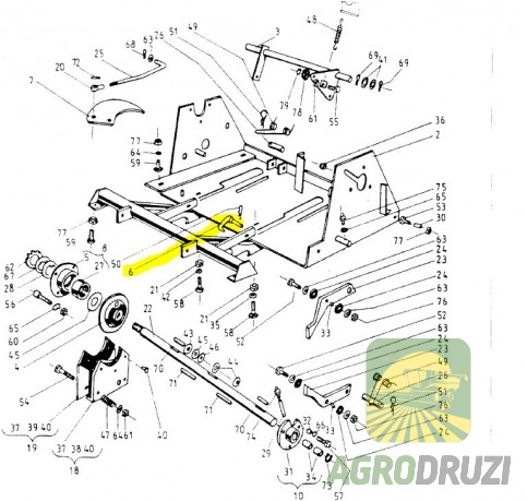 Фіксатор вязального апарату Sipma 2023-070-580