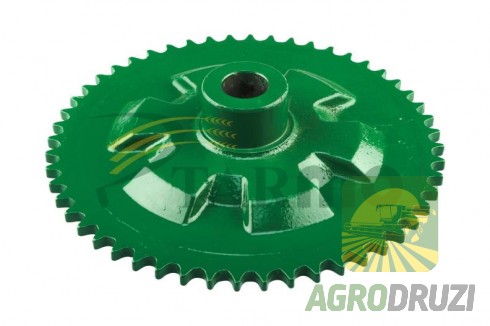 Зірочка жатки Tarmo Z52 крок 15,8mm d=30 мм John Deere Z10849