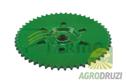 Зірочка жатки Tarmo Z52 крок 15,8mm d=30 мм John Deere Z10849