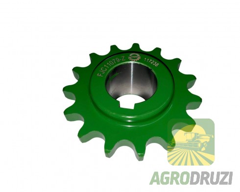 Зірочка Z15 Chaparo приводу шнека елеватора John Deere Z11079