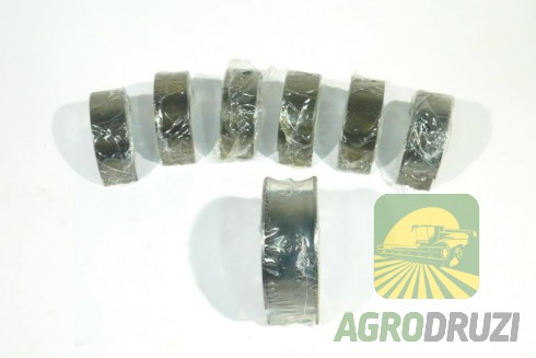 Вкладиші корінні (перший ремонт) двигун John Deere 6329D, 6359D, 6359T AT21110(X6)+AT21132(X1)