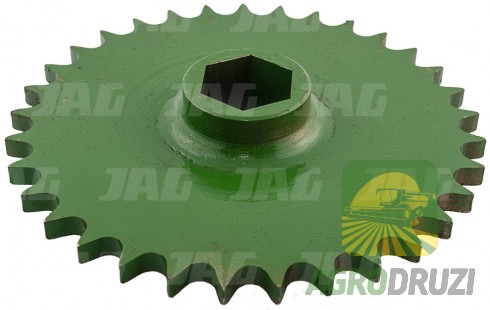 Зірочка Z33 під шестигранний вал John Deere AE26326