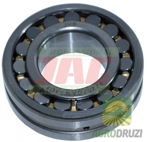 Підшипник роликовий двохрядний 35x72x23mm 22207 JHB