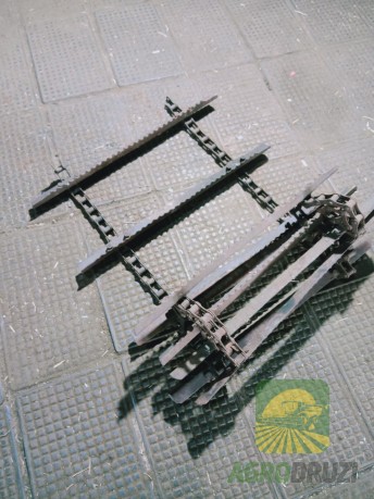 Б/В Транспортер похилої камери John Deere (к-сть планок 9 шт / ланцюг S51)