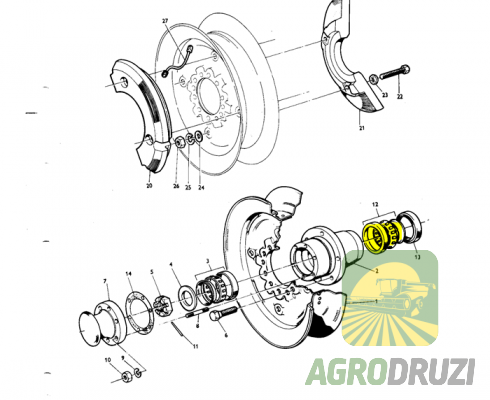 Підшипник роликовий LM501349/10