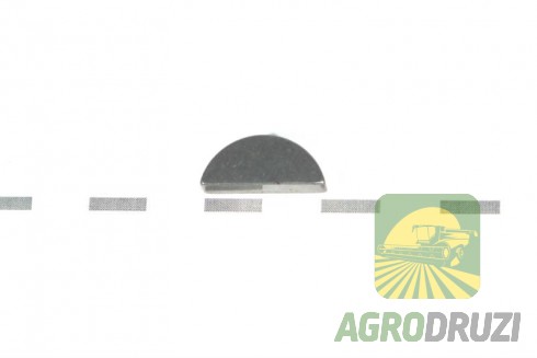 Шпонка півмісяць напівкругла 8x13x32mm