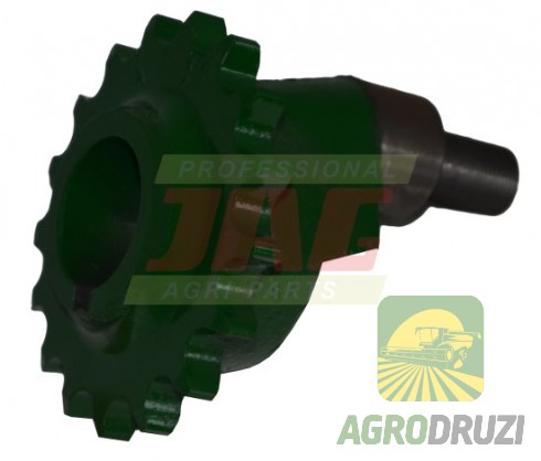 Зірочка приводу коси з ексцентриком Z17 John Deere Z11508
