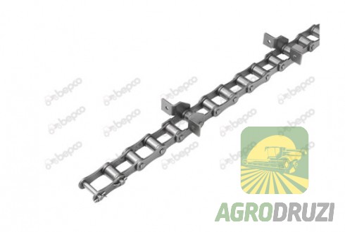 Ланцюг елеваторний зміцнений S55 (вуха через 5 ланок) S55V/SD/J3A