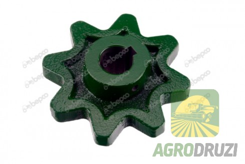 Зірочка елеватора AGV Z8 fi25 (лита, чавун) John Deere Z10997, Z10032