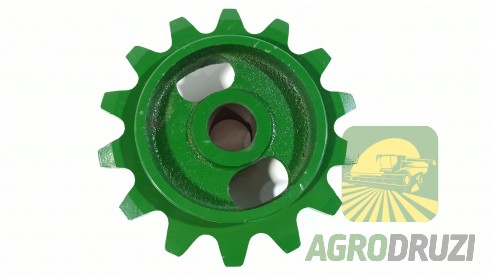 Зірочка похилої камери Z14 fi35 John Deere на шплінт Z11543