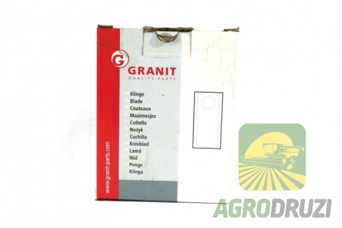 Ніж ротаційної косарки GRANIT (ціна за 1 шт.) 52506561542/25